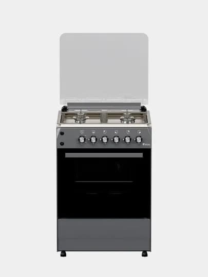 Газовая плита Ideal L165 Inox, 4 конфорки, объем духовки 65 л, 60 x 60