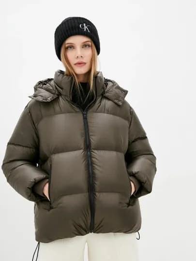Женская куртка Calvin Klein J20J216884 LBL — NOW-P01D25F-L
