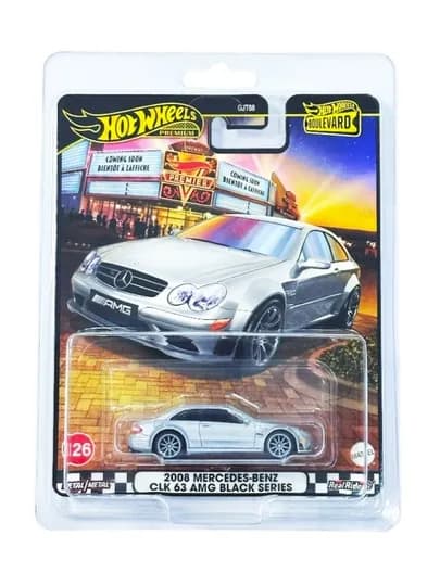 Коллекционная игрушечная машинка Hot Wheels Premium Bulvared 1/64 — MATTEL-HWBULVR-ПРОЗР