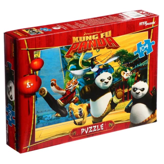 Step Puzzle Kung Fu Panda 104 pazllari