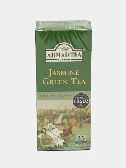 Чай Ahmad Tea Зеленый Пакетик 'Жасмин' 25х2гр (471)