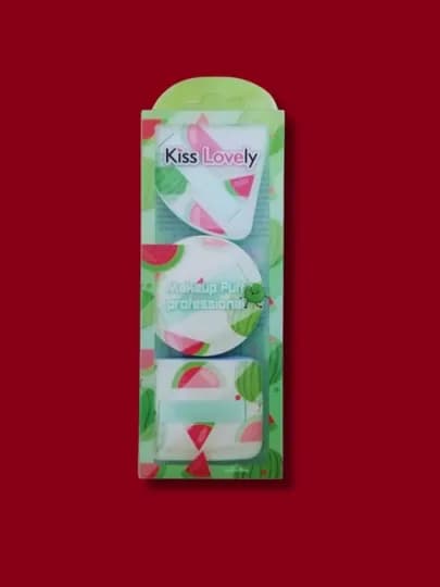 Спонжи для макияжа, косметические, 3 в 1 — DSMSHOP-SPONCH-ЗЕЛЕН