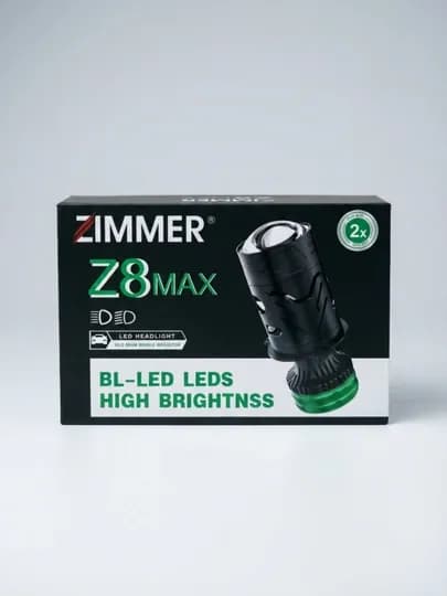 Автомобильная лампа Zimmer BI-LED Z8max, 85 Вт, H4