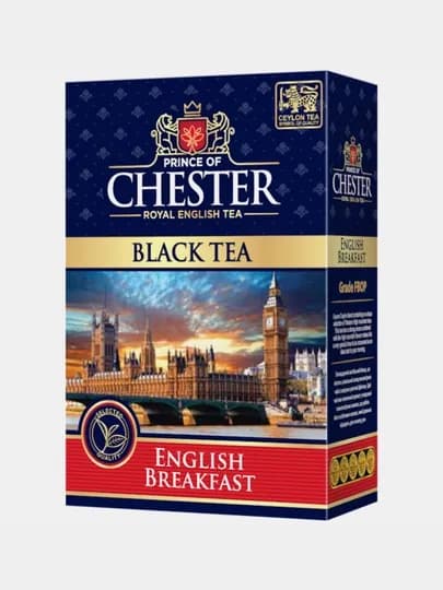 Чай черный Prince of Chester Black Tea, English Breakfast, 80 г