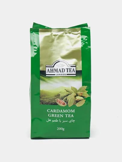 Чай зеленый Ahmad Tea, Кардамон 200гр (1753) — ЧАЙНЫЙ-P1509B3