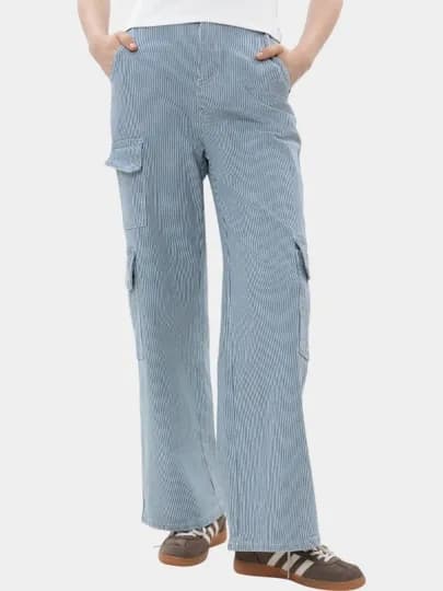 TERRA PRO Женские джинсы SS24WDE-41004 — TERRA-4100-ГОЛУБ-M