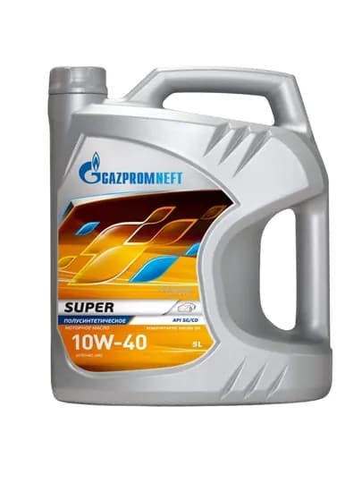 Gazpromneft Super 10W-40 5л моторное масло для бензиновых и дизельных двигателей