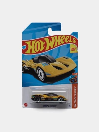Игрушечная машинка базовой коллекции Hot Wheels — ДЕТИМАГ-HWT002-СВЕТЛОР