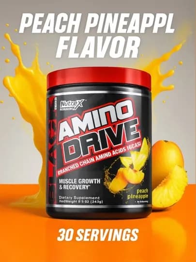Nutrex Amino Drive персик-ананас, 243 г