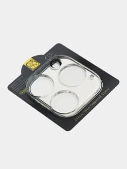 Защитное стекло на камеру iPhone 16/16 Pro Max, 15/15 Pro Max, 14/14 Pro Max, 13/13 Pro Max — 777MAR-ZASHIT-БЕЛЫЙ-16PRMX