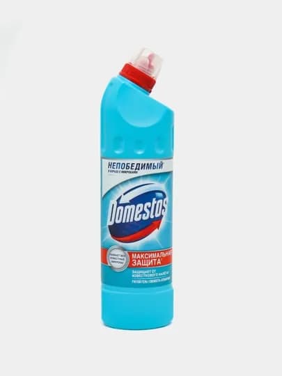 Универсальное чистящее средство Domestos, для туалетов и ванны, 1 л — HANDL-HLZ0061-ГОЛУБ