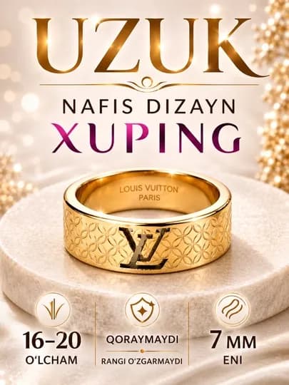 Кольцо женское Xuping из медицинского сплава — гипоаллергенное бижутерия — G721K-KOLCOXUPIN2-КОРАЛЛМЕЛ-17