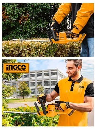Аккумуляторный кусторез Ingco CHTLI20461, 20 В