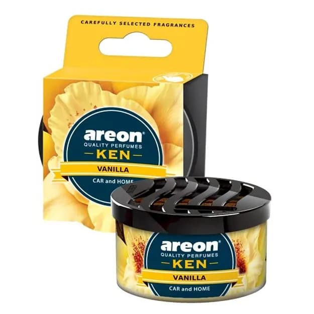 Автомобильный очиститель воздуха Areon KEN Vanilla