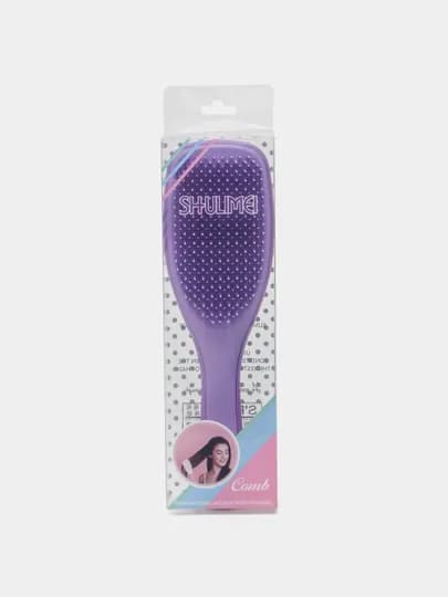 Расческа для волос, массажная — IIRUZ-HAIRCOM-ФИОЛЕТ