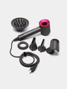 Фен стайлер для волос Super hair dryer, 5 магнитных насадок, мощность 1600 Вт, 5 в 1