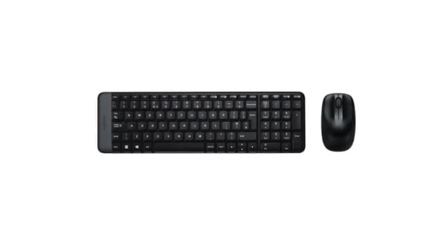 Клавиатура и мышь Logitech Беспроводная MK220