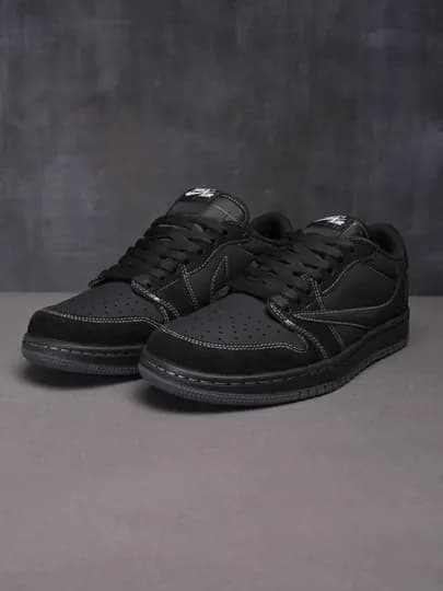 Кроссовки NIKE AIR JORDAN — спортивные, классические, унисекс, 36–47 — 6465989-JORDAN1-ЧЕРН-40