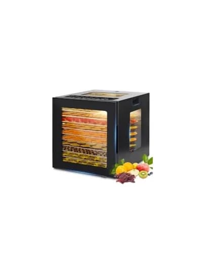 Дегидратор сушилка для фруктов и овощей DEFT DTFD1008B, 8 поддонов