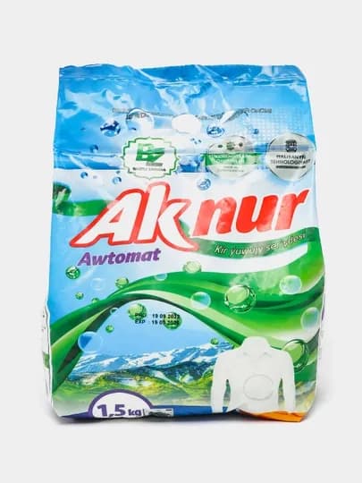 Стиральный порошок "Aknur" автомат, 1.5 кг