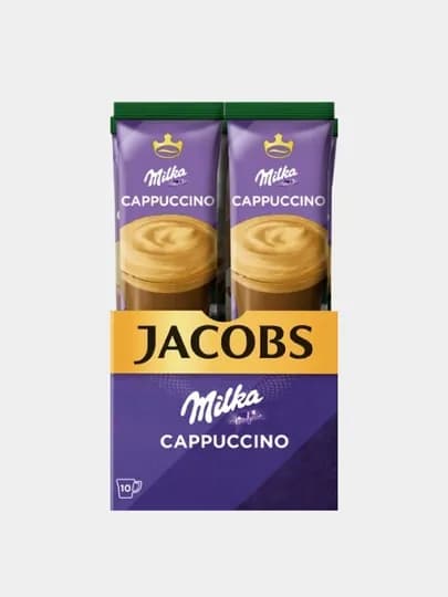 Кофе Jacobs, 3 в 1 Milka, 10 шт