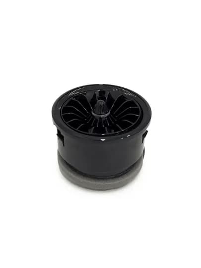 Воздушный дефлектор в стиле MERS для Nexia 3 и Spark Matiz, белый, черный, 1 шт
