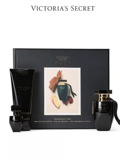 Подарочный набор для женщин и мужчин Victoria's Secret, Bombshell, Tease, Platinum — EPF-GIFTSET-ЧЕРН
