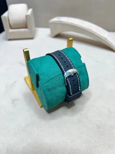 Мужские наручные часы Omega, новая модель с силиконовым ремешком, в подарочной коробке — AXABRND-OMEGA40-СВЕТСИН