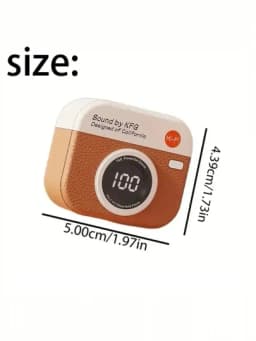 Беспроводные наушники KFG – Premium Sound, шумоподавление, Bluetooth 5.3, до 32 часов — STYLEOR-QULOQCHIN6-КОРИЧН