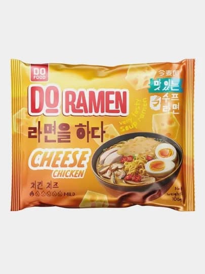 Лапша быстрого приготовления DO Ramen, сырный, со вкусом курицы, 106 г