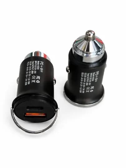 Автомобильное зарядное устройство, с быстрой зарядкой, 30W
