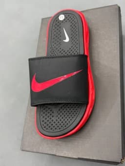 Мужские тапочки Nike, производство Вьетнам, размеры 40–45 — ABUS-NIKETAPOCHKA-АЛЫЙ-41