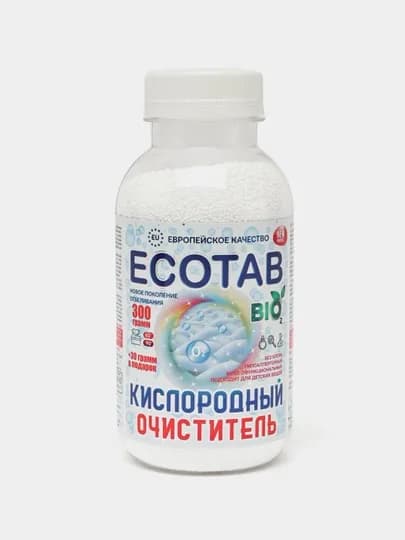 Кислородный очиститель Eco Tab, отбеливатель, пятновыводитель