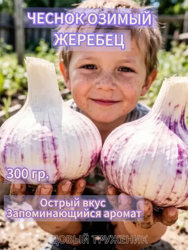 Чеснок озимый для посадки Жеребец