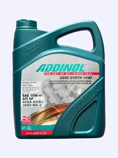 Addinol Semi Synth 1040 10W-40 4 Литра