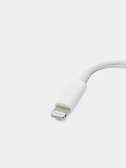 Переходник для Samsung и iPhone аудио-разъём на Lightning и Type-C, для AUX и наушников — APPMOBI-PEREXAD-СЕРЫЙ