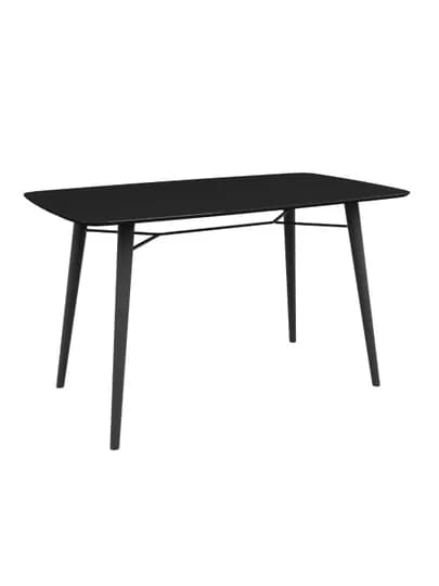 Стол кухонный AIKO Corvus, обеденный стол, МДФ, 120х80, 140х80 см — AIKOWDS-CORVUSMDF-ЧЕРН-140x80