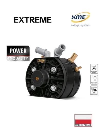 Газовый редуктор KME EXTREME, LPG, до 408 HP, Польша