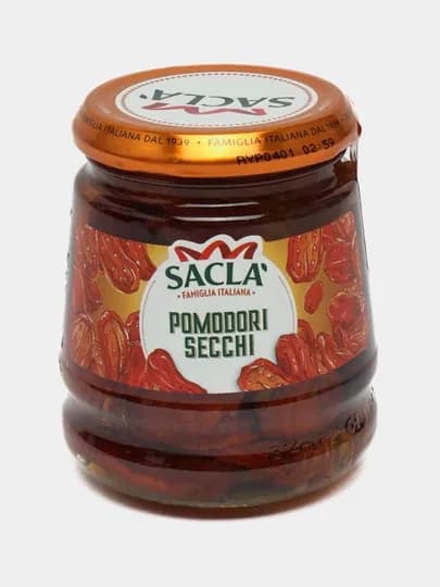 Вяленые томаты Sacla Pomodori Secchi, в масле, 280 г