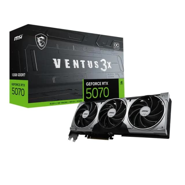 MSI GeForce RTX™ 5070 VENTUS 3X OC 12G