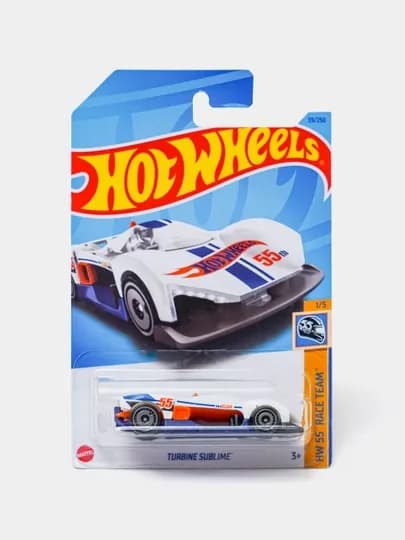 Hot Wheels 2024 B коллекционная игрушечная машинка 1/64 базовая комплектация — MATTEL-HW2024B-СЕРЕБРН