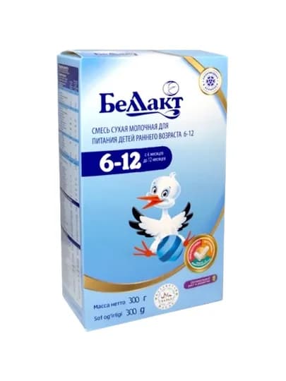 Беллакт 6 - 12 - Детская молочная смесь 300 грамм