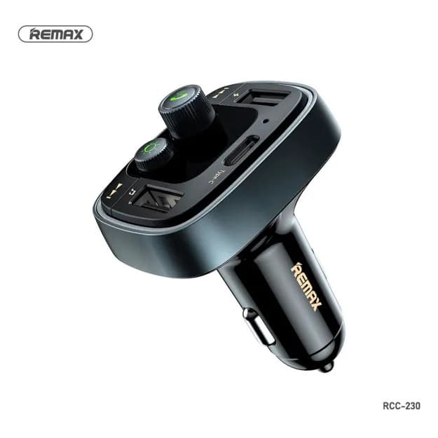 Автомобильное зарядное устройство с FM-трансмиттером Remax RCC-230 38273