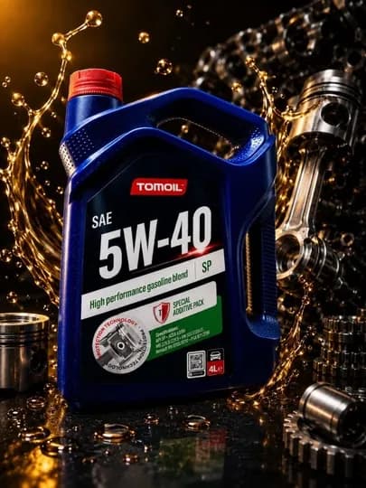 TOMOIL SAE 5W-40 SP моторное масло — PETROIL-TOMSAE5