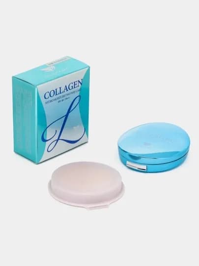 Компактная пудра Lillykay Collagen Moisturizing Two Way Cake SPF40 PA+++ 2-in-1 — ZAMIRAP-PUDRA1-Lill21