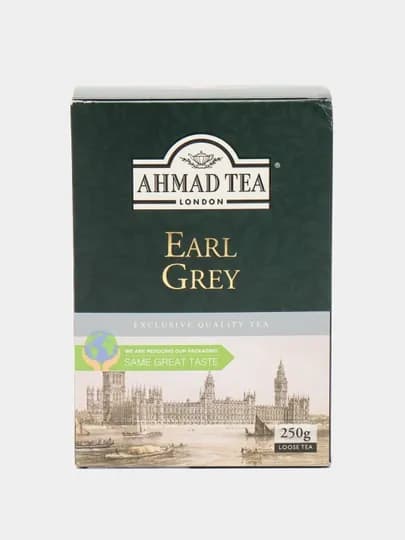 Чёрный чай Ahmad Tea Earl Grey, 250 г