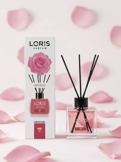 LORIS Parfum Wild Flower – ароматический диффузор для дома (50 мл) — COSMO1-LORISPARFUM-ПУДР