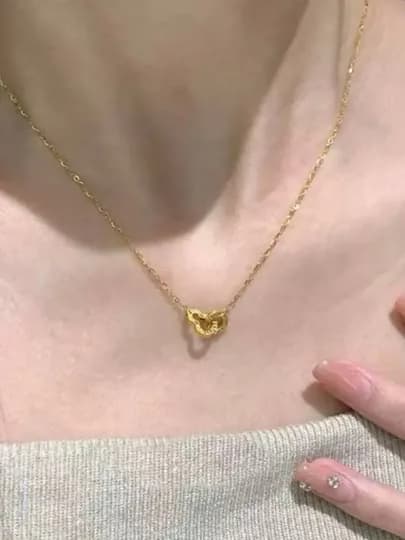Цепочка на шею, красивое украшение, цепочка, украшение для женщин, бижутерия