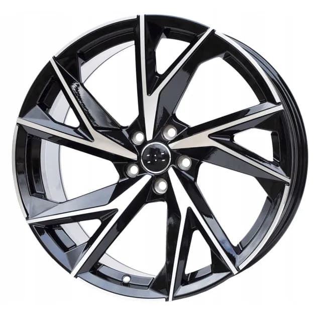 Диска для автомобиля R20 D5491 5-112 Black Machine 4 шт