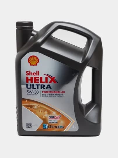 Shell Helix Ultra Professional AG 5W-30, моторное масло , 5 литра — UNIAVTO-SHELLHELIXULTRAPROFESSIONALAG5W305L